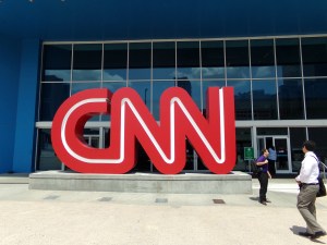At the CNN World Headquarters in Atlanta, Georgia!